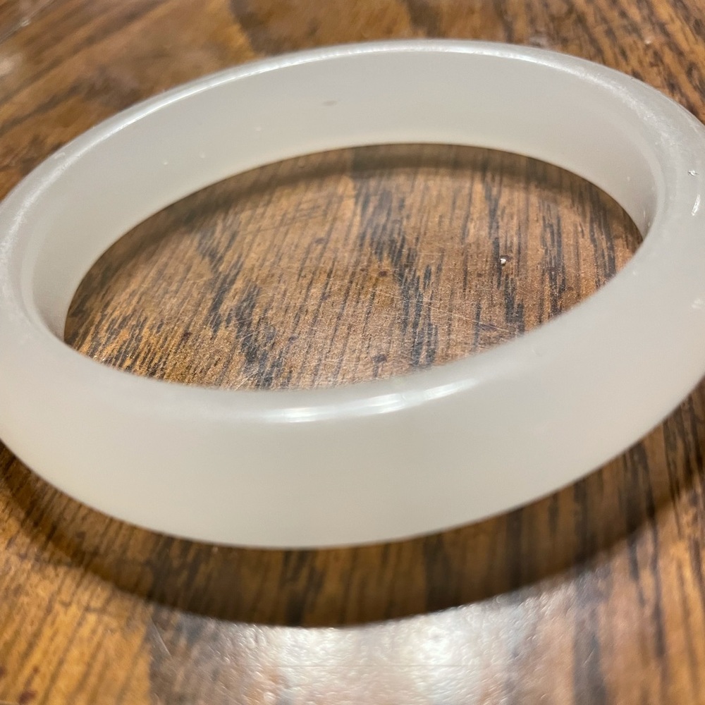 White jade bracelet